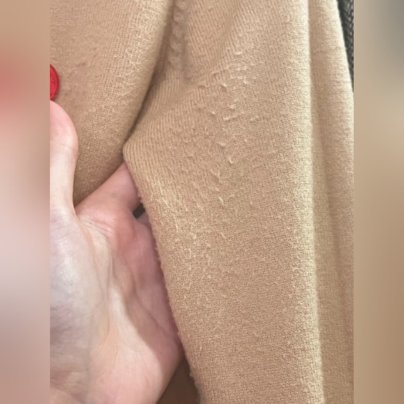 Comme des Garcons PLAY x Invader - Women's Cardigan (Brown) - Picture 3 of 4